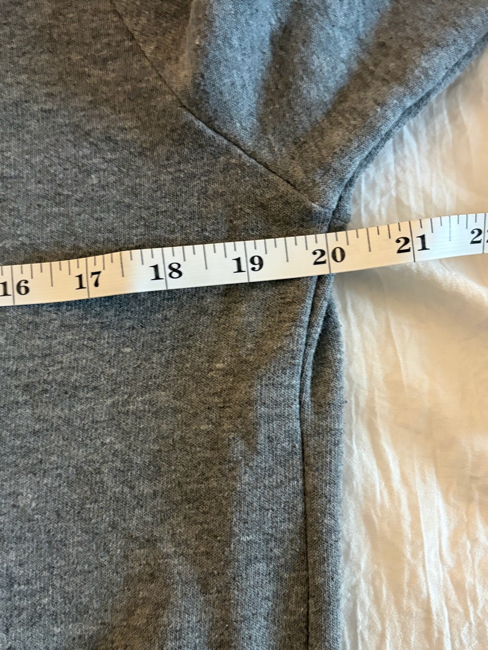 Aviator Nation Bolt Fade Relaxed Crew Sweatshirt Heather Gray Size XS - Picture 6 of 9